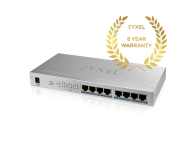 Zyxel 8p GS100-8HP (8x10/100/1000Mbit PoE) - 497613 - zdjęcie 6